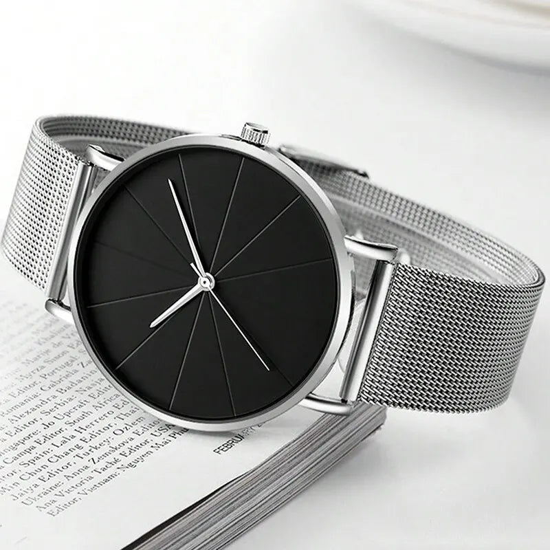 Montre Homme Quartz + Bracelet